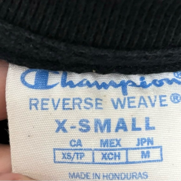 Champion Vintage Reverse Weave Pullover Sweatshirt Women’s Size XS - Picture 6 of 7